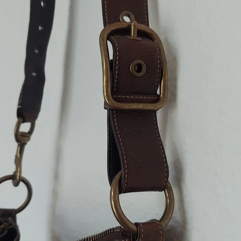 Vintage Coach Signature C Monogram Crossbody Bag - Picture 14 of 16